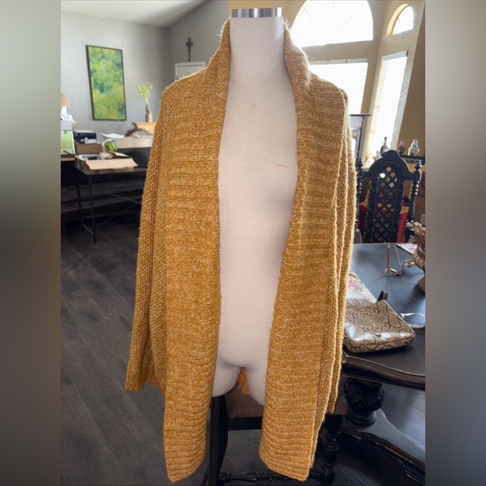 Ava & Viv Golden Knit Sweater